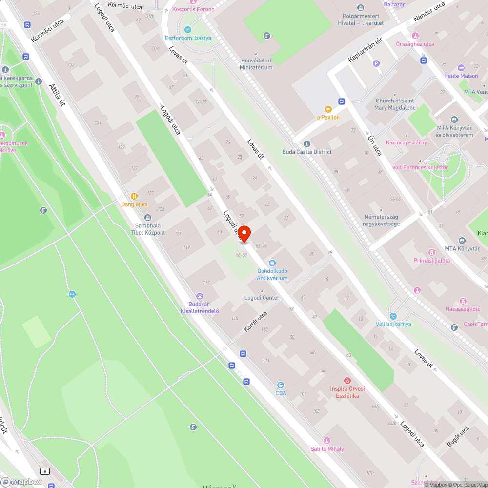 Kutyapisi bejelentés helye