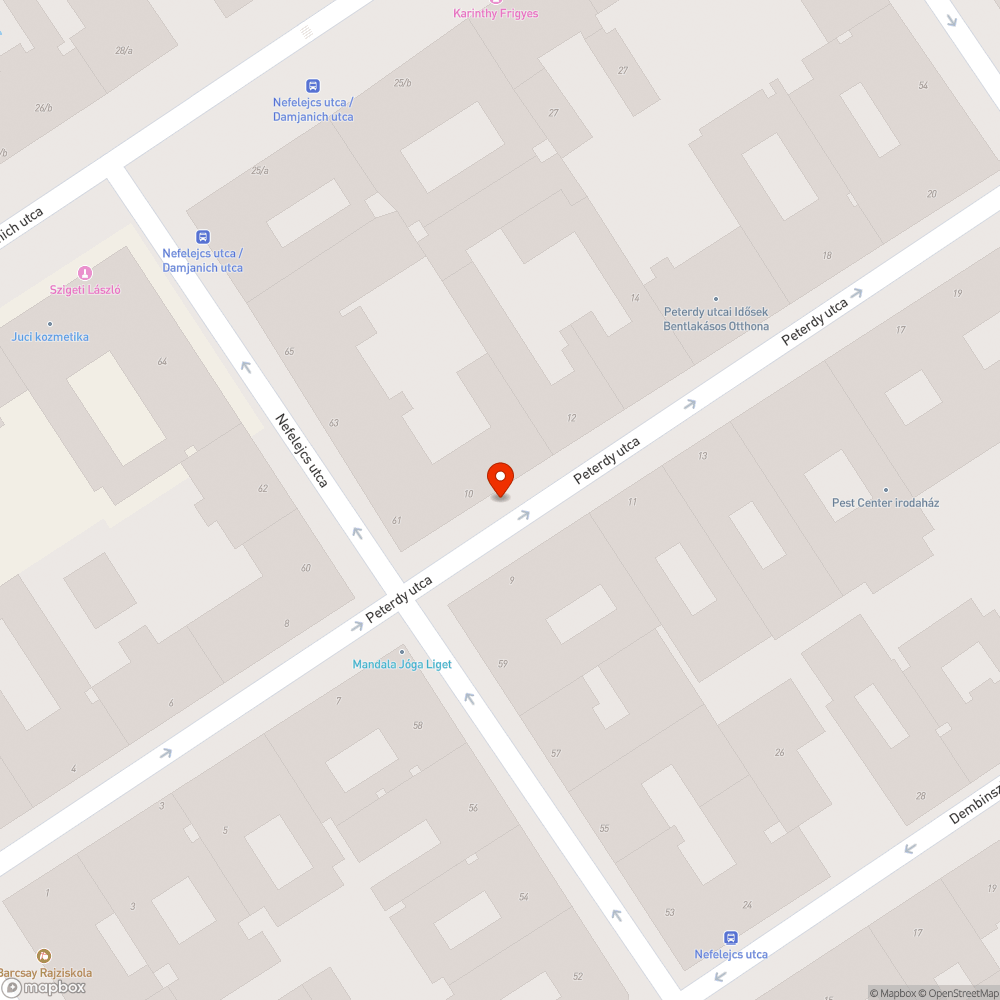 Hiányzó parkoló felfestés bejelentés helye