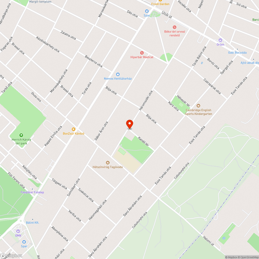 Rossz helyre rakott szemét bejelentés helye