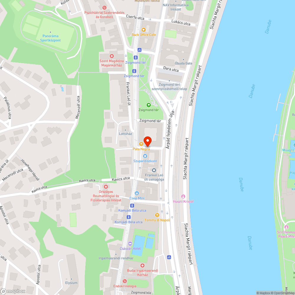 Szemét bejelentés helye