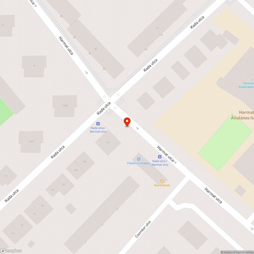 Rongálódott és nagyon kopott padok bejelentés helye