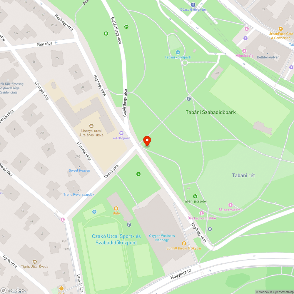 Kuka rongálás bejelentés helye