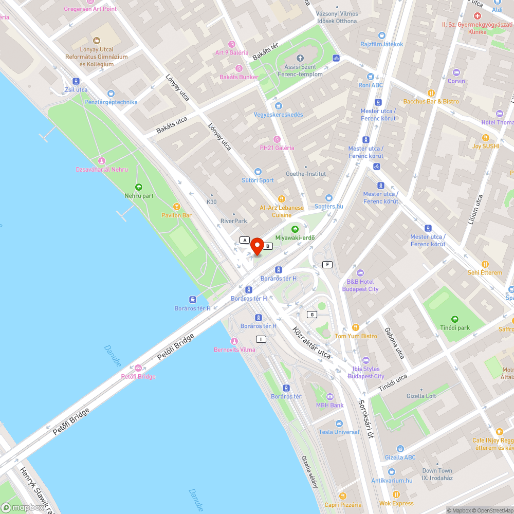 Hibás lépcső bejelentés helye