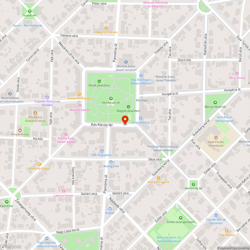 Szétreped járda bejelentés helye