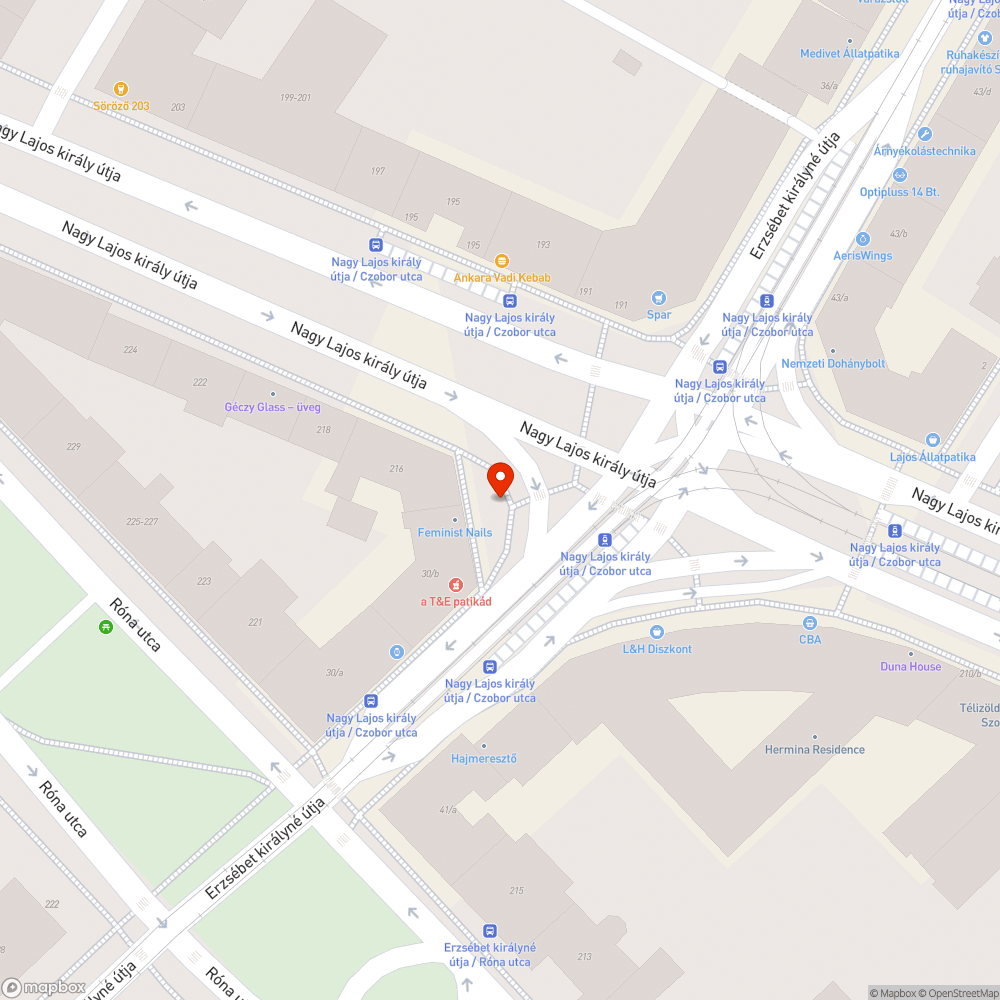 Megrongálódott, éles szélű térhatároló oszlopok bejelentés helye