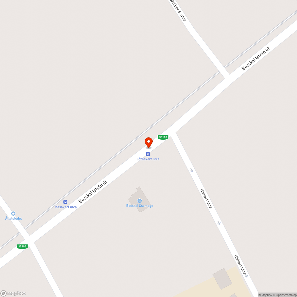 Graffitis buszmegálló tábla bejelentés helye