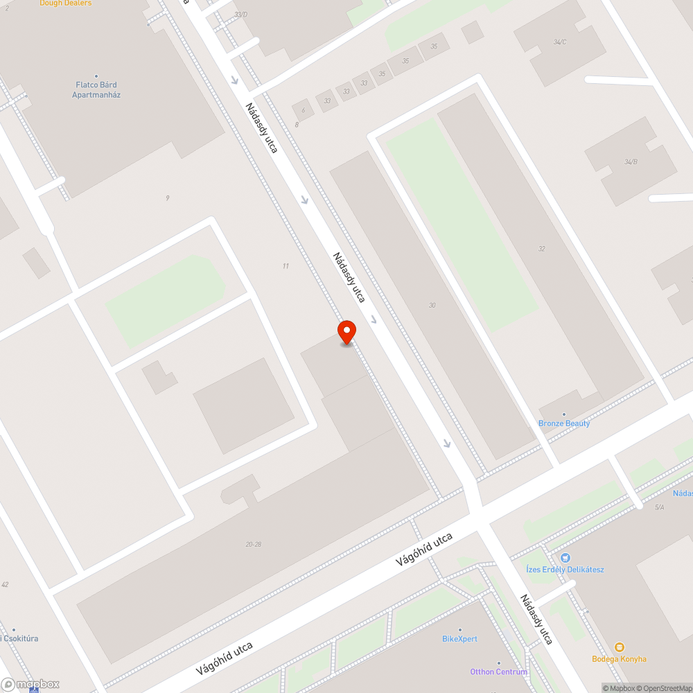 Szemét és döglött galamb a Nádasdy utcában bejelentés helye