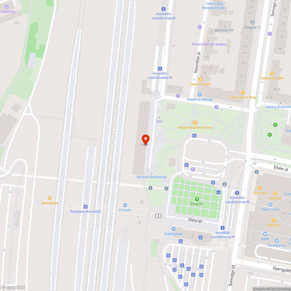 Kelenföld omlásveszély pollerek bejelentés helye