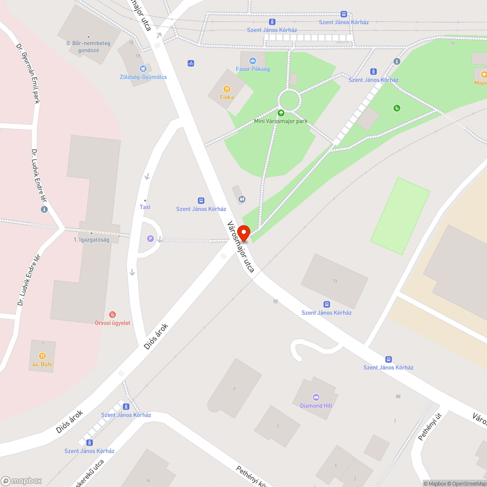 Lekopott zebra bejelentés helye