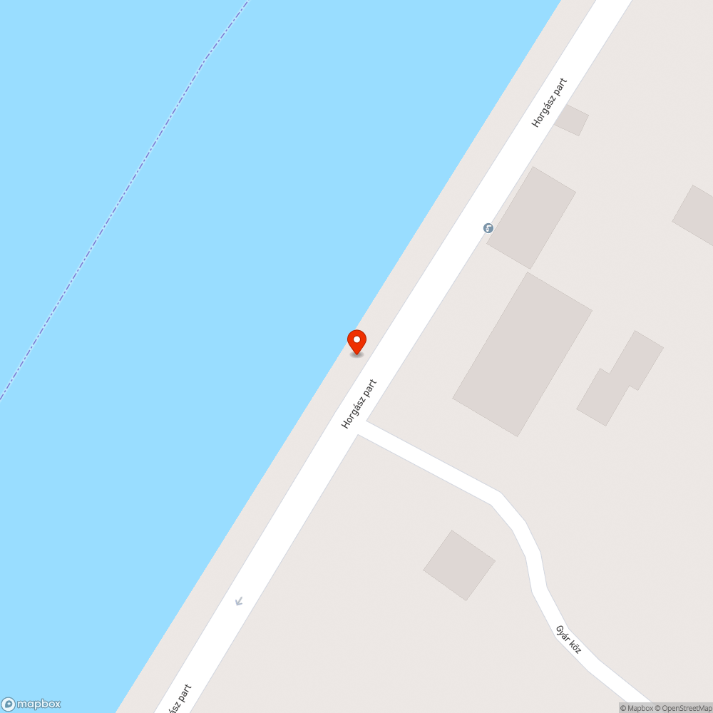 Félredobott szemetes vízparton bejelentés helye