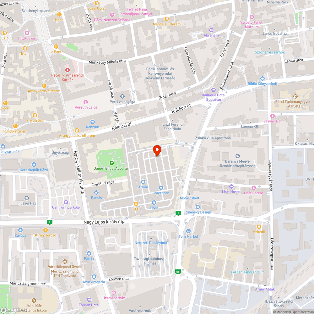 Zöldterületen való parkolás bejelentés helye