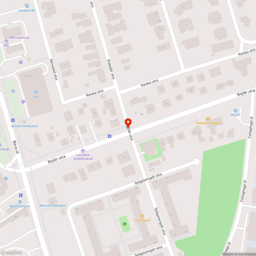 Hiányzó zebra felfestés bejelentés helye