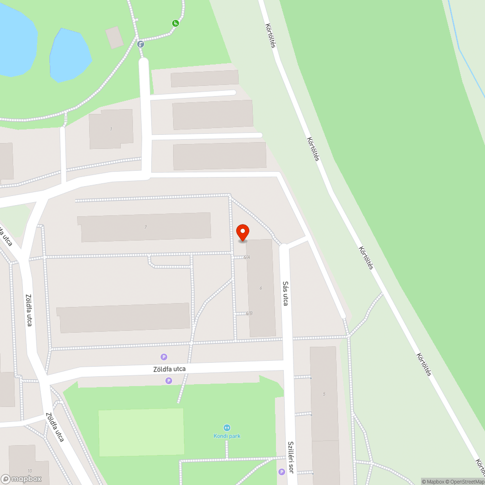 Villanyoszlopról leesett a fedél bejelentés helye