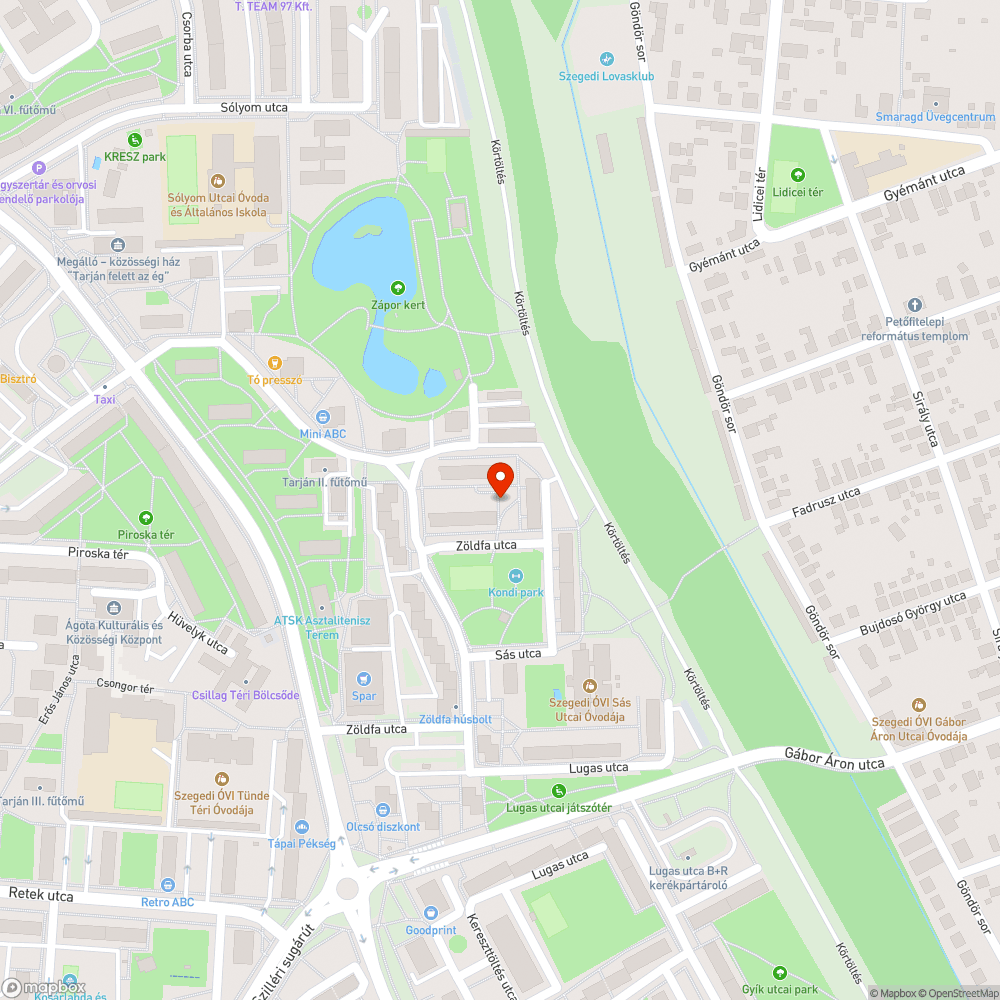 Elpusztult galamb teteme bejelentés helye