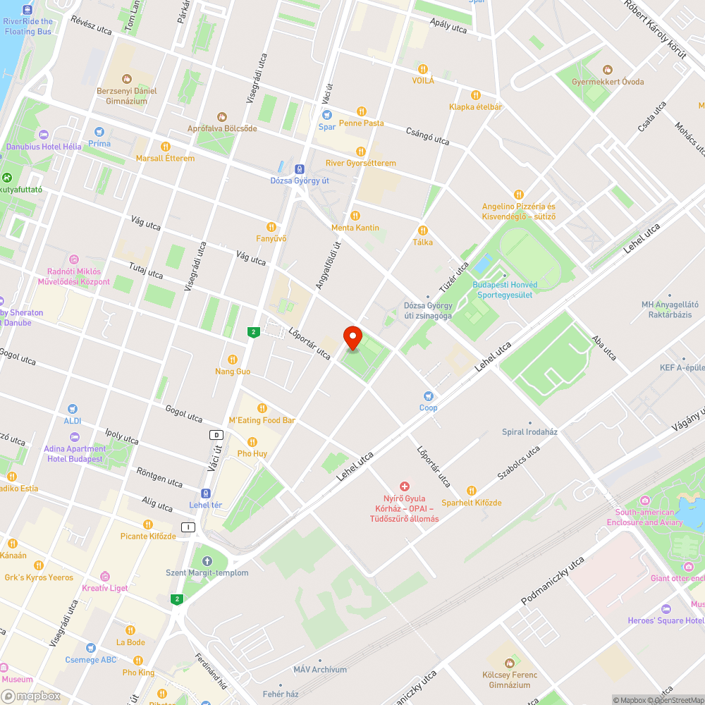 Sérült és hibás tereptárgyak a Kassák Park játszótérnél bejelentés helye