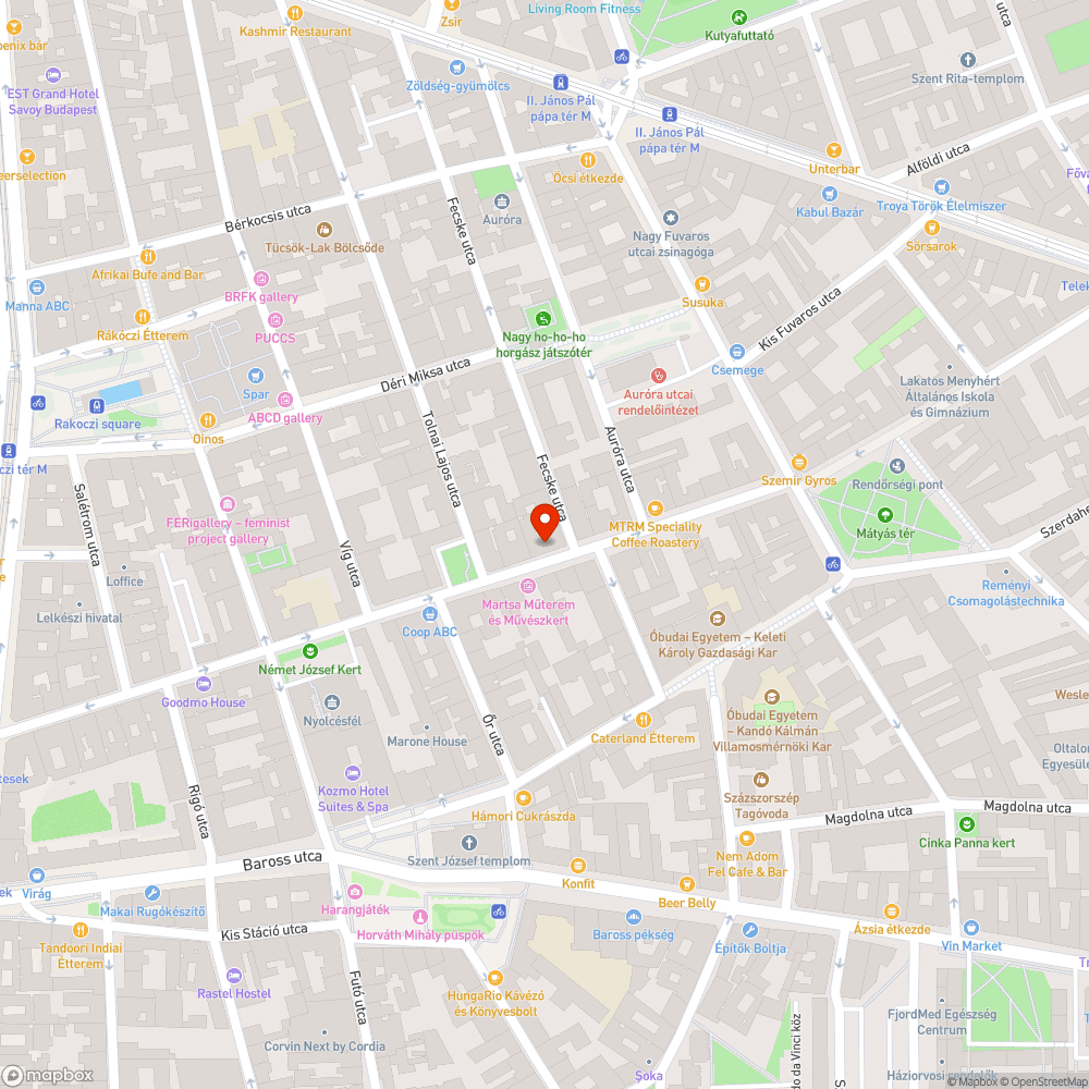 Sérült fa bejelentés helye