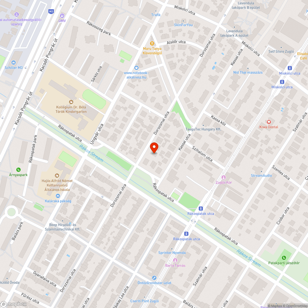 Járda sérülése bejelentés helye