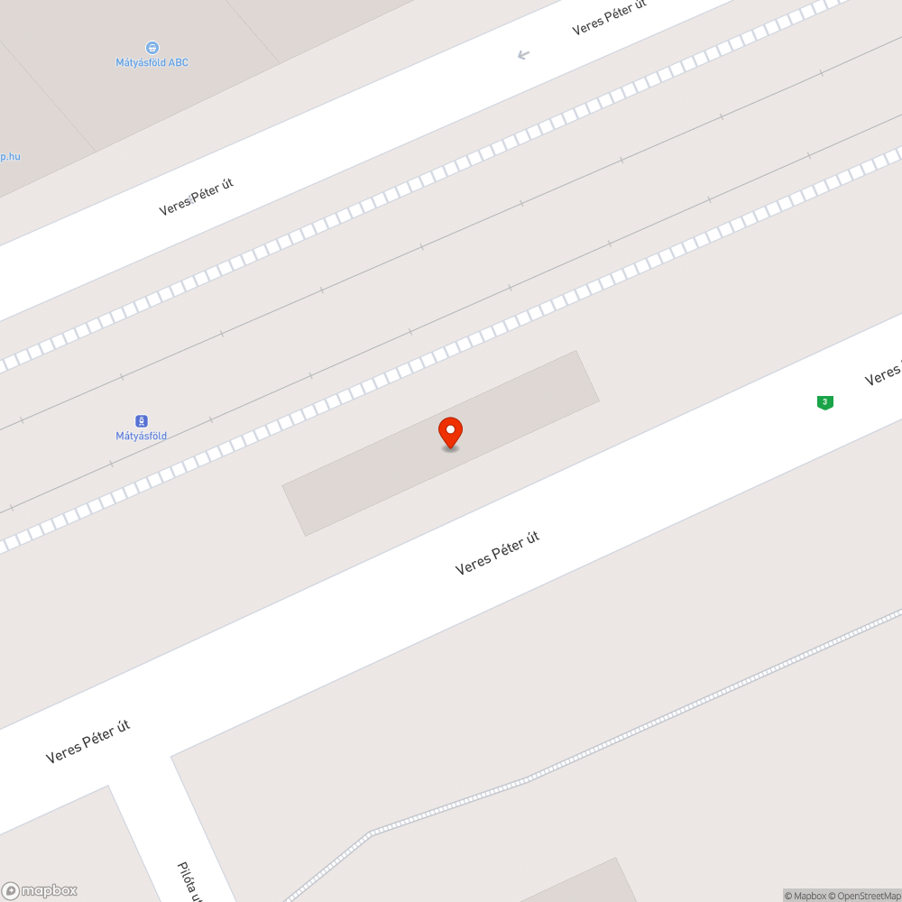 Graffitivel szennyezett állomásépület bejelentés helye