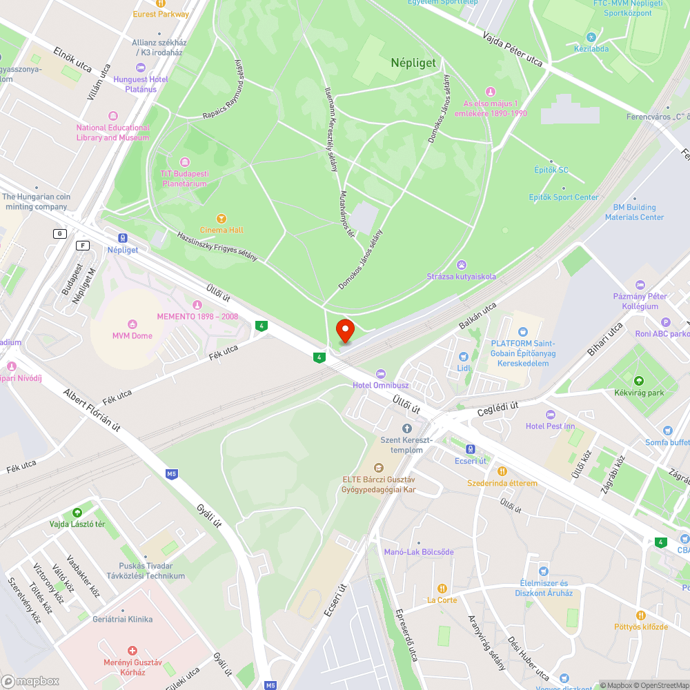 Szemetes a járda bejelentés helye