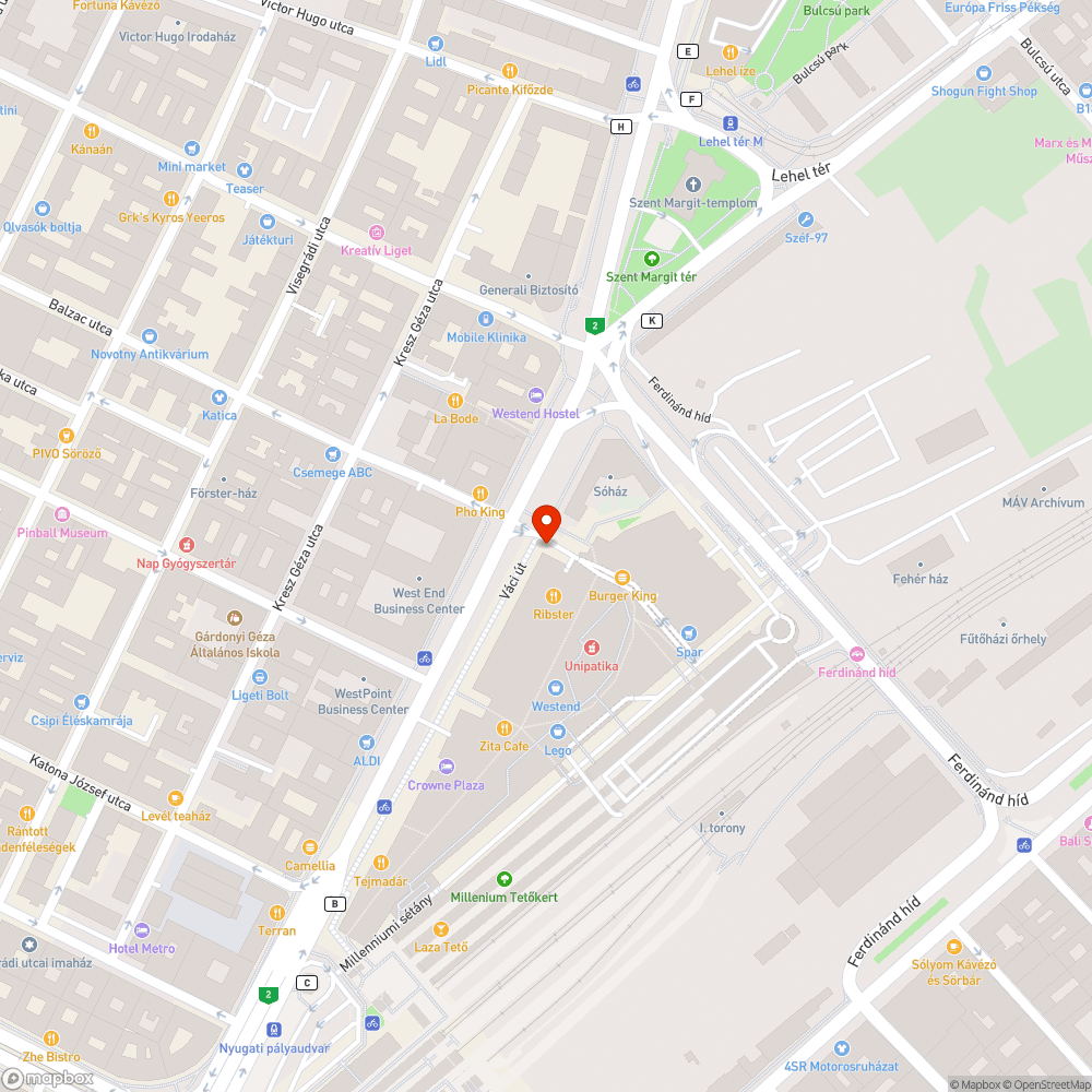 Szabálytalankodó futárok bejelentés helye