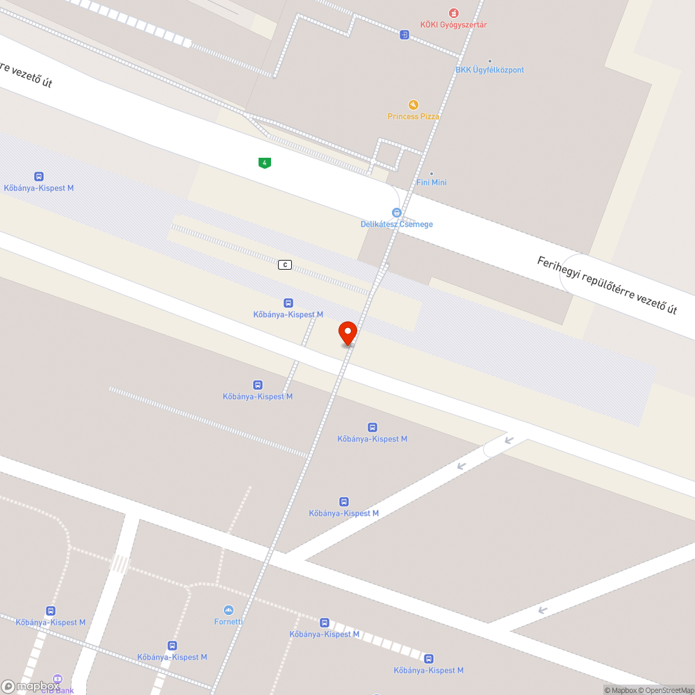 Orbitális pókhálók bejelentés helye