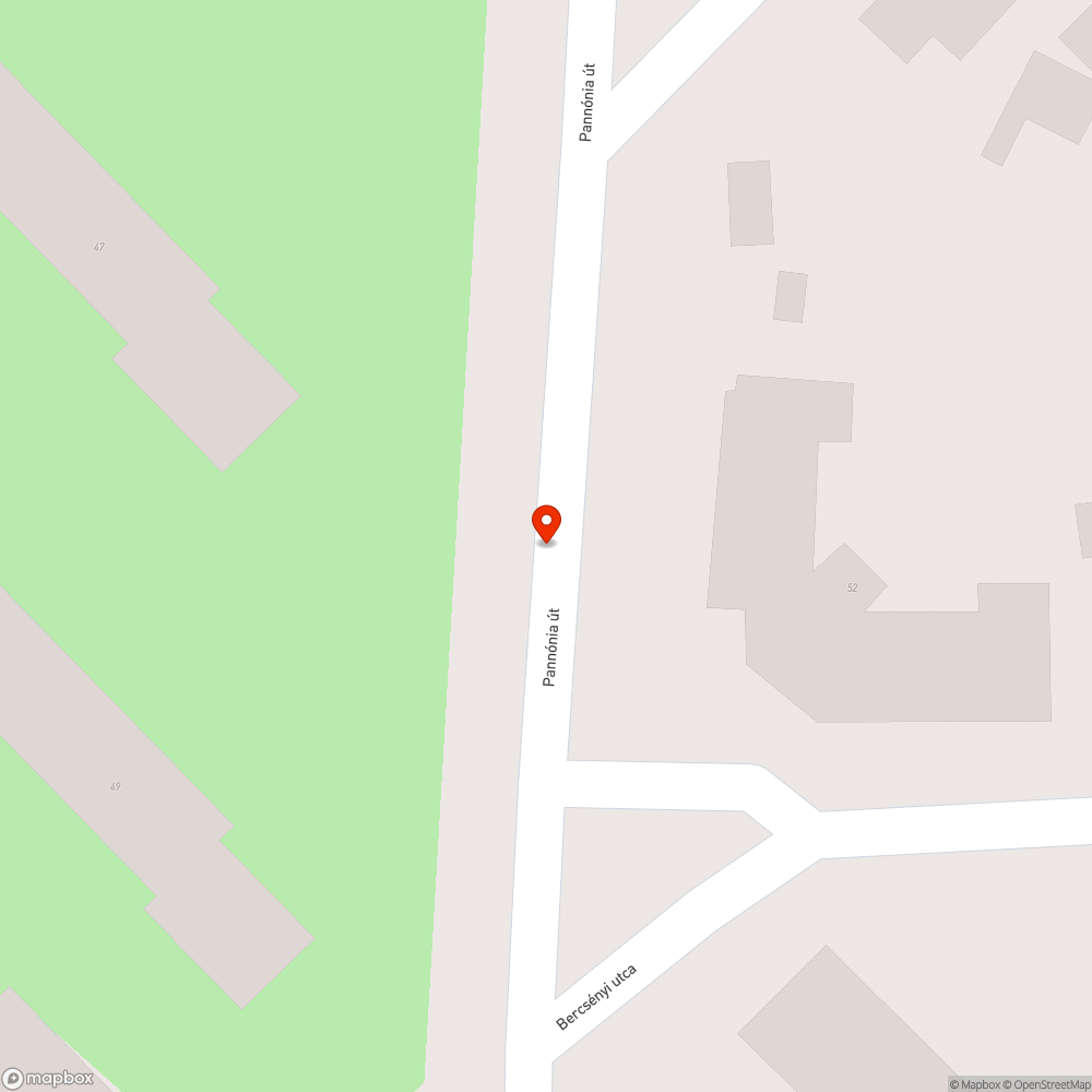 Kátyúk az úton bejelentés helye