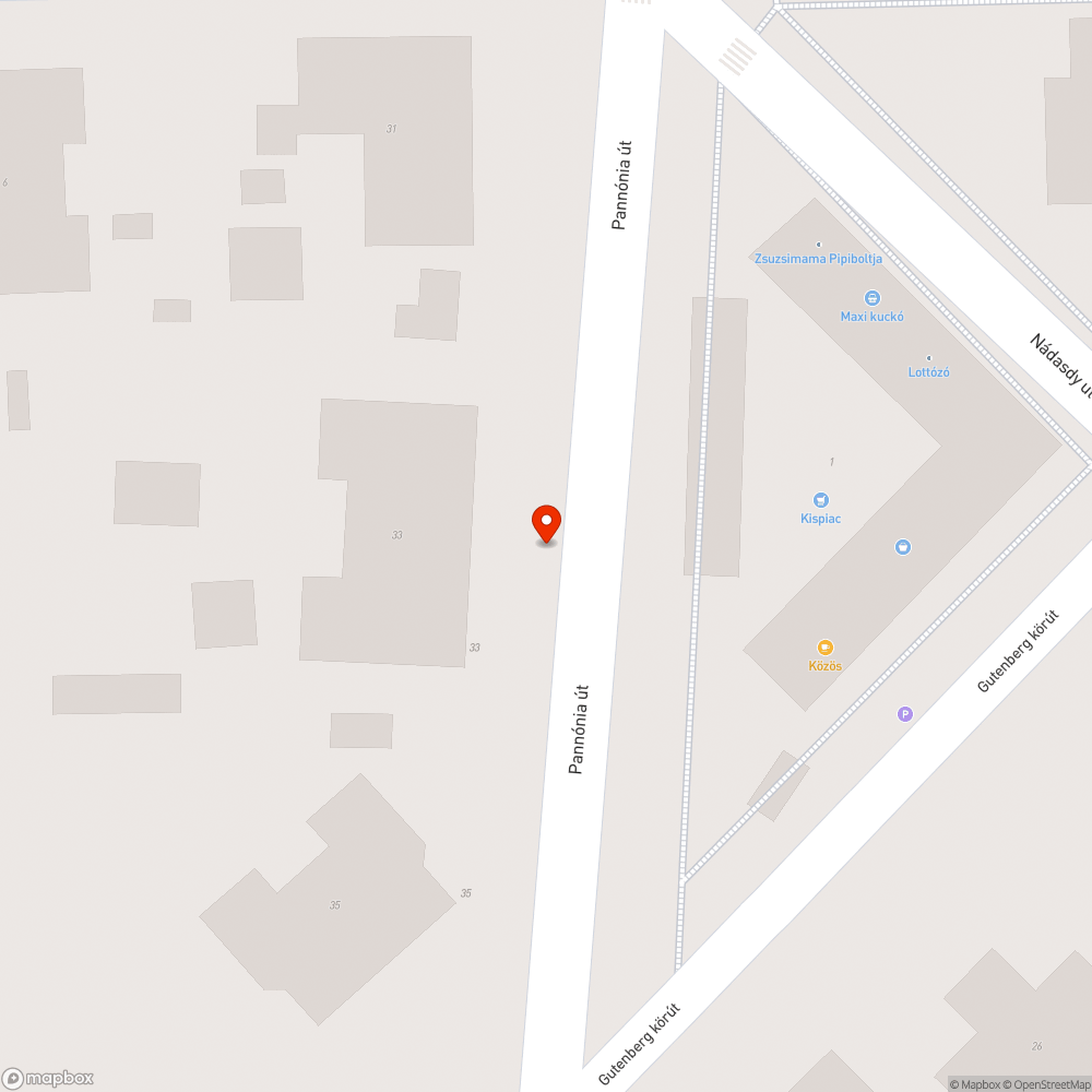 Szétfagyott járda bejelentés helye