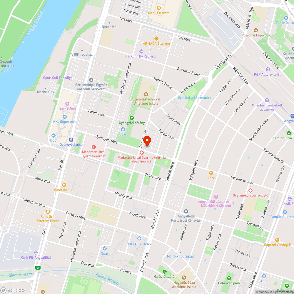 Nappal ég kint a közvilágítás bejelentés helye