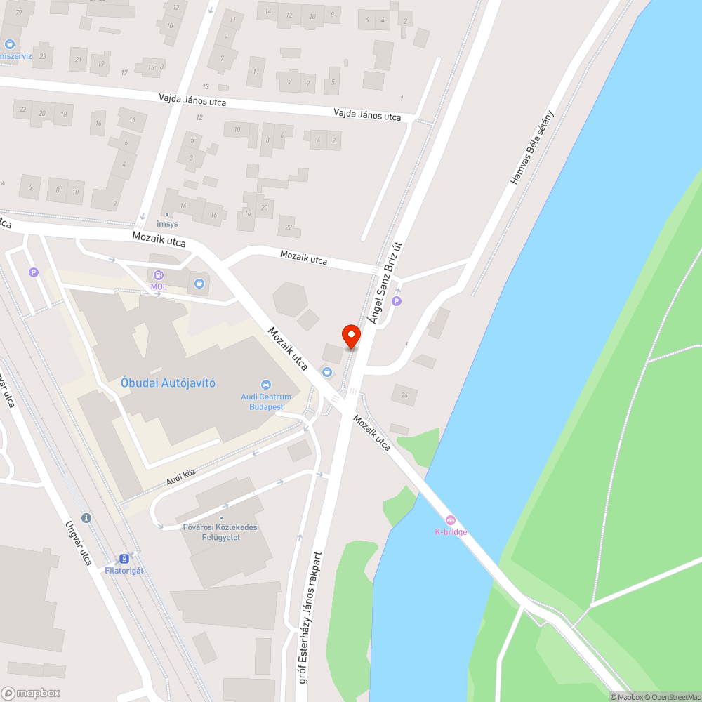 Beszakadt csatornafedél bejelentés helye