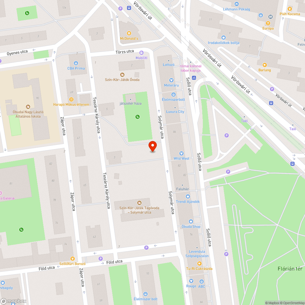 Karácsonyfák bejelentés helye