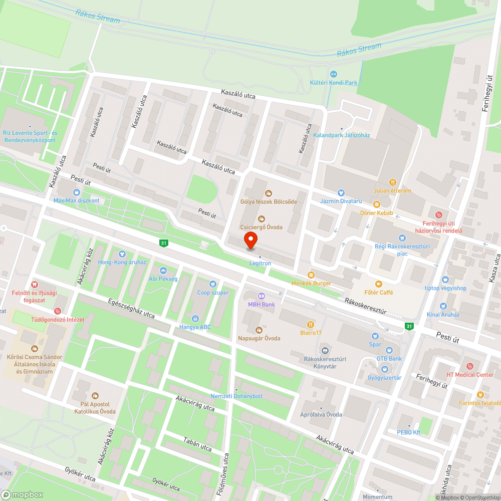 Folyamatos autó lerakás bejelentés helye