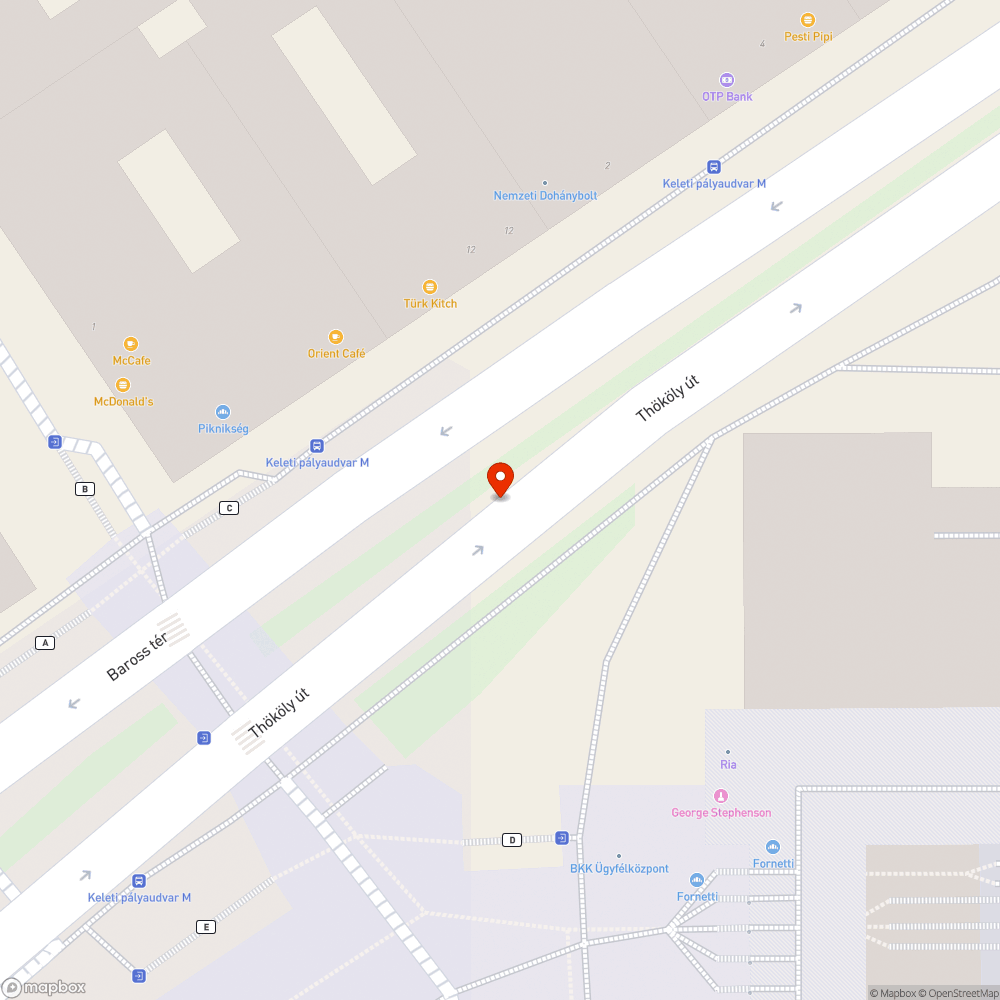 Szemét bejelentés helye