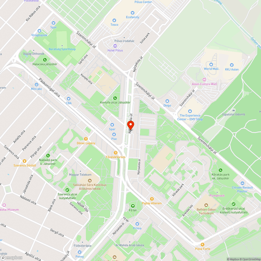 Úthibát tapasztaltam bejelentés helye