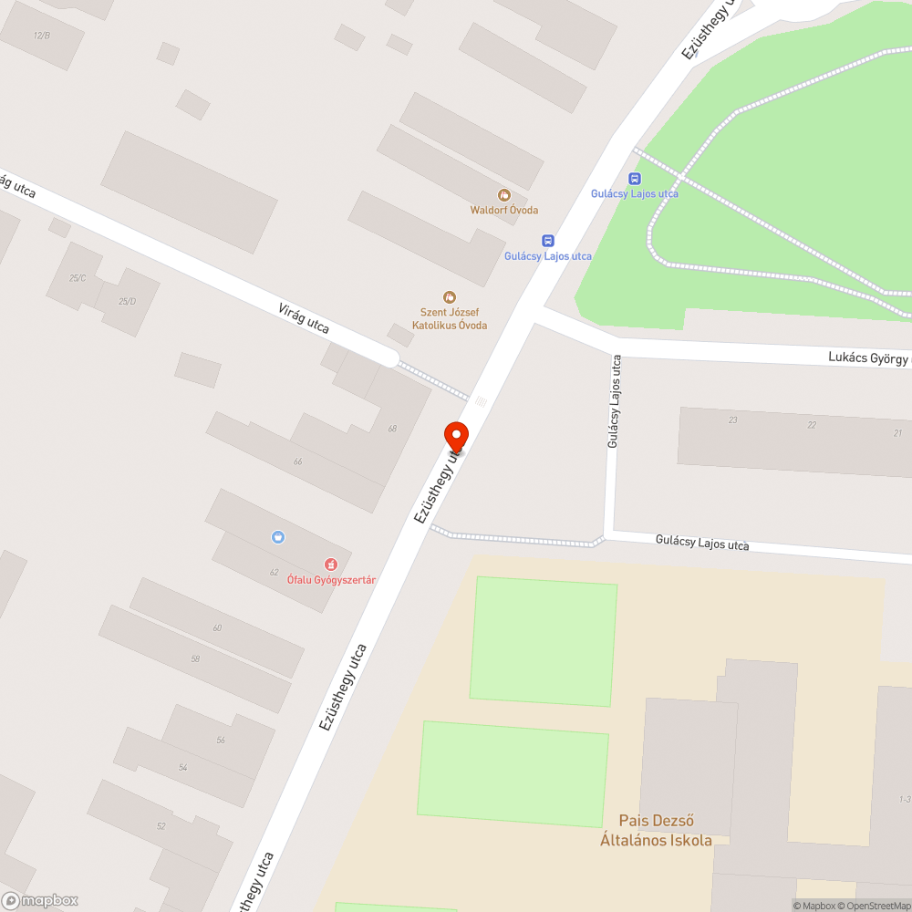 Kopott tilos parkolás útburkolati jel bejelentés helye