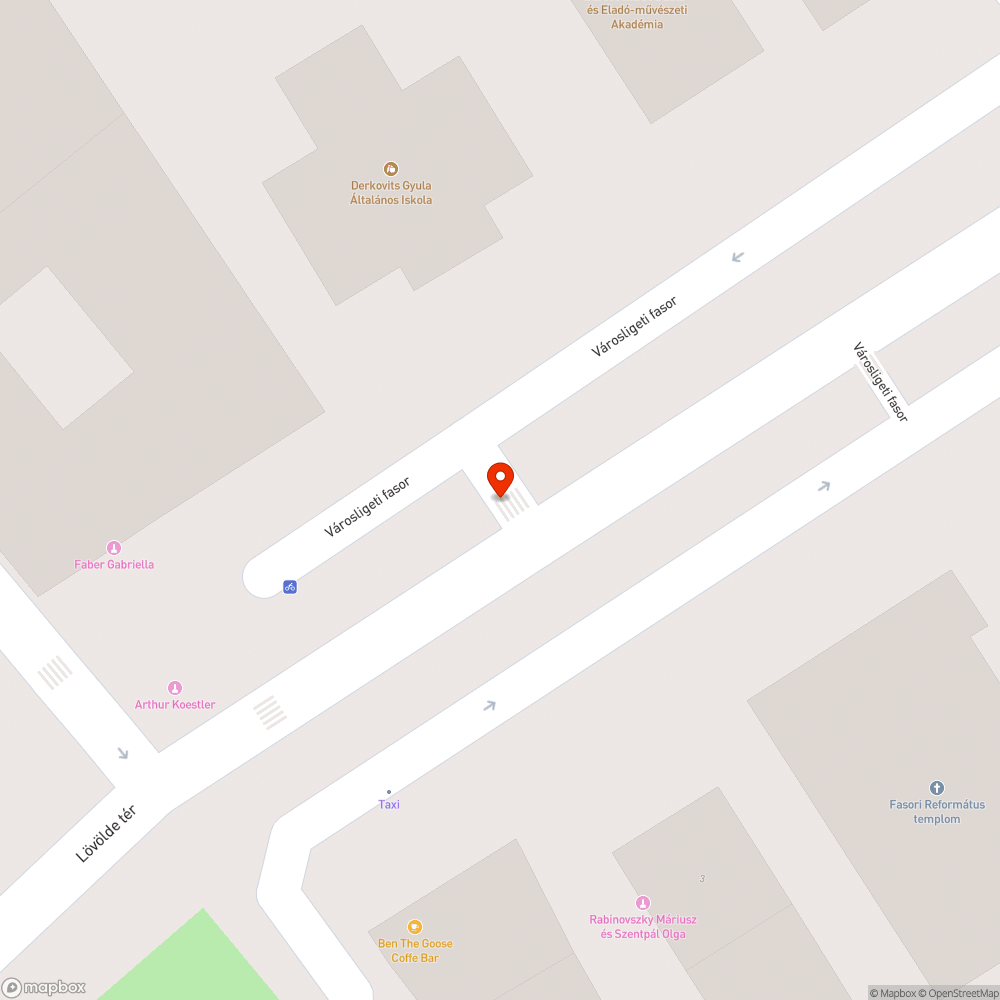 Törött járdaszegély bejelentés helye