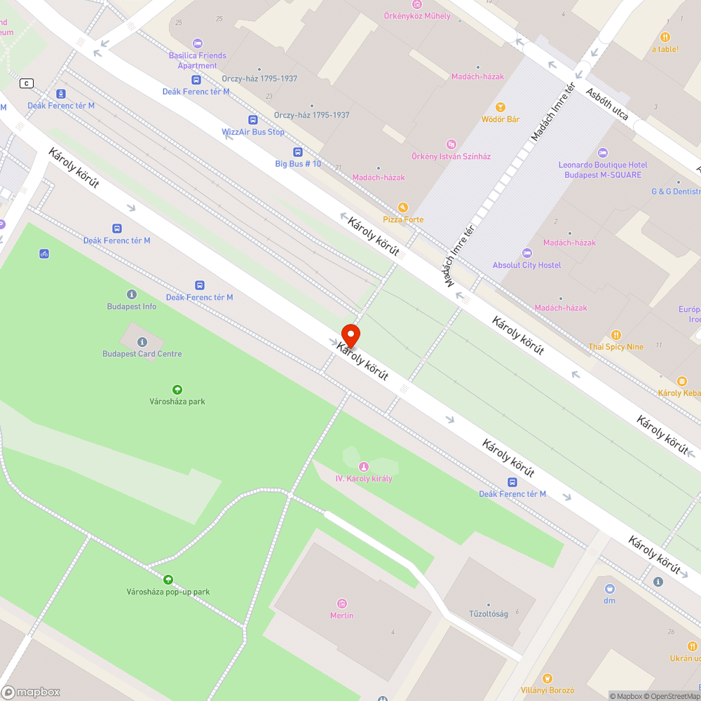 Kidöntött forgalomgátló tömb bejelentés helye