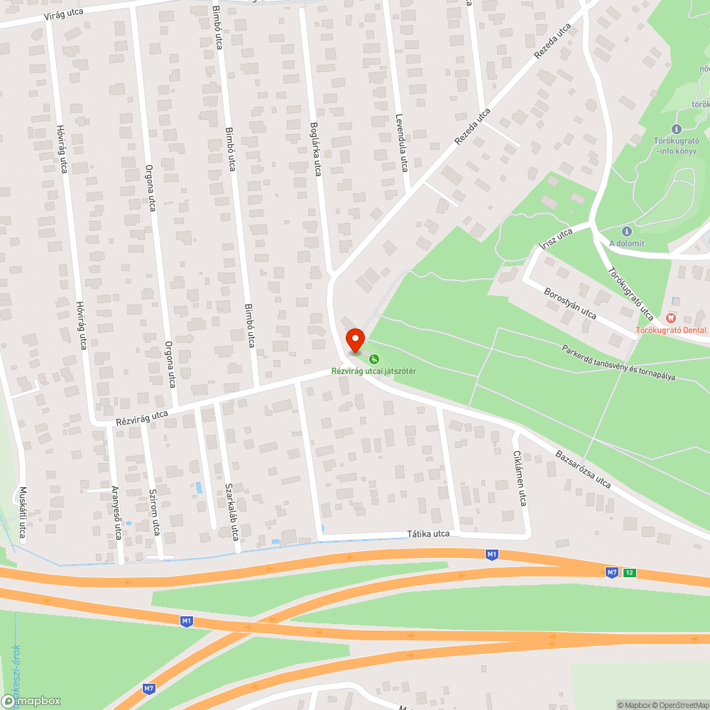 Elhagyott gépkocsi bejelentés helye