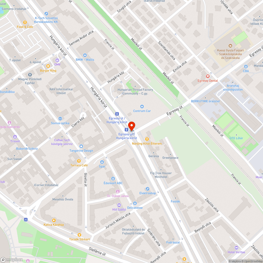 Tűzcsap, csőtörés bejelentés helye