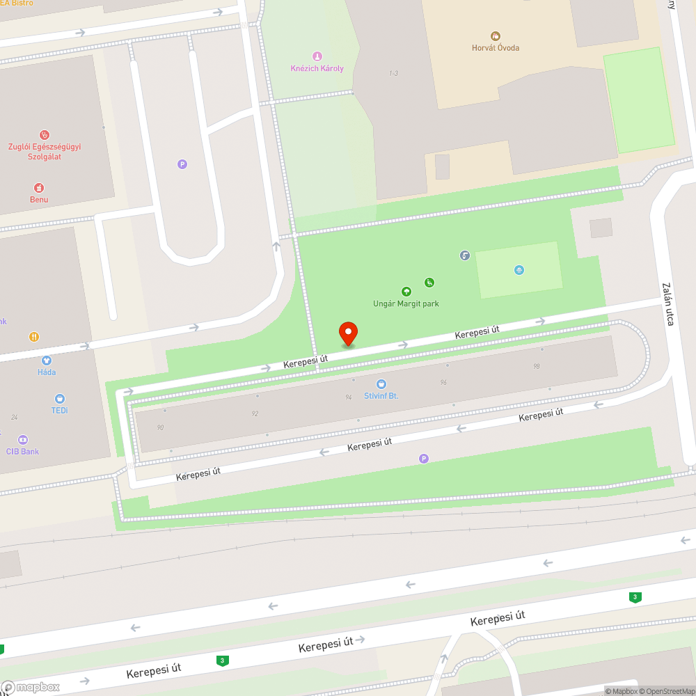 Nyitva hagyott ültető gödör bejelentés helye