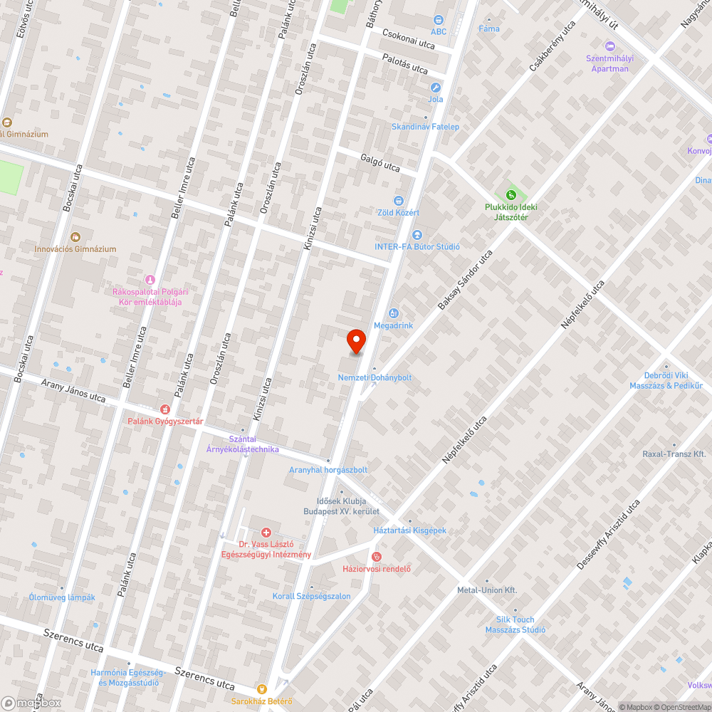 Balesetveszélyes nyilás van a járdán bejelentés helye