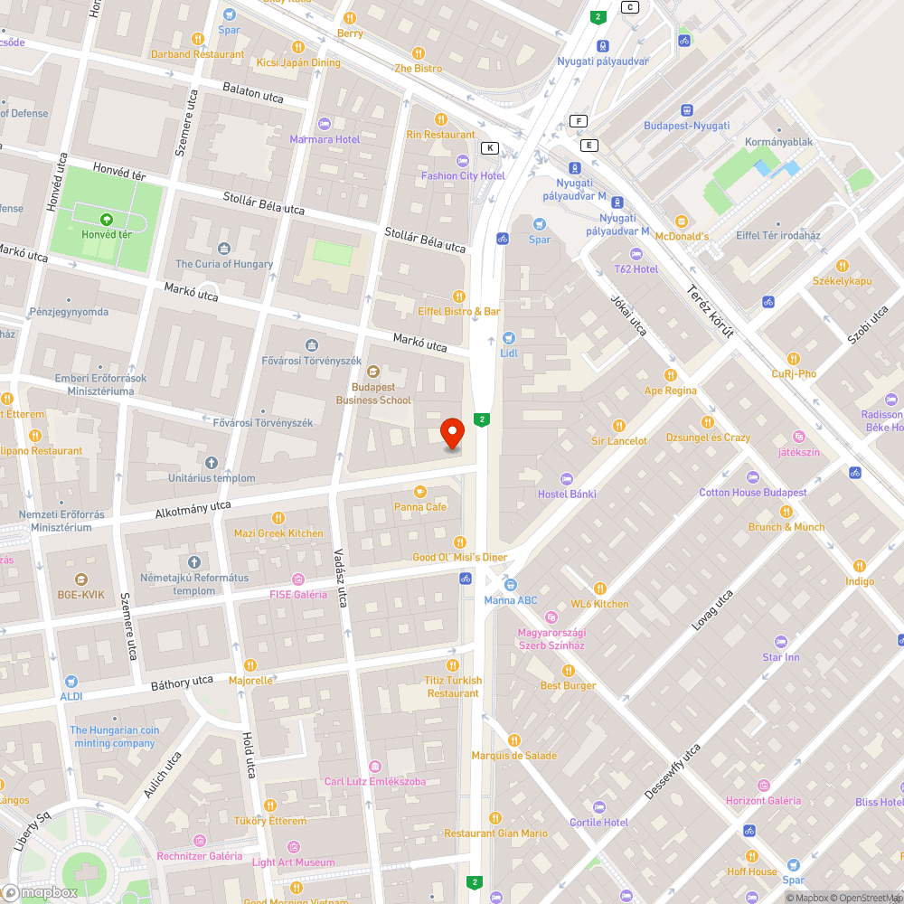 Kivágott fa bejelentés helye