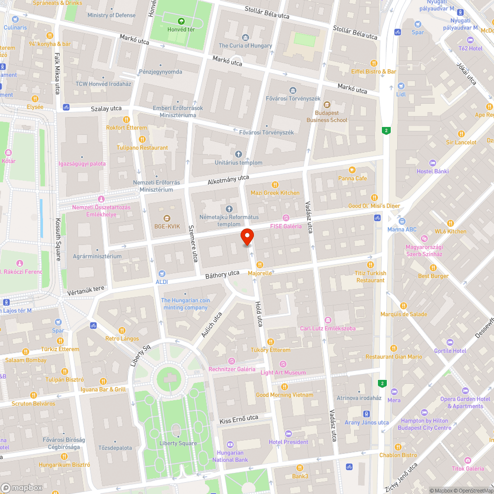 Repedt, közepén hiányos Matáv bejelentés helye