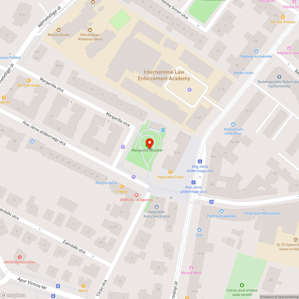 Veszélyes, kilógó drót bejelentés helye