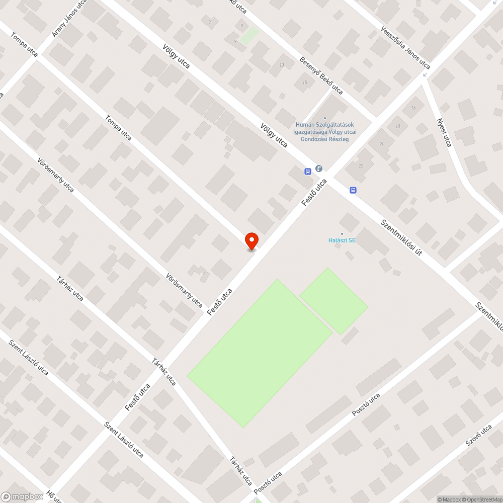 Megsüllyedt csatornafedő bejelentés helye