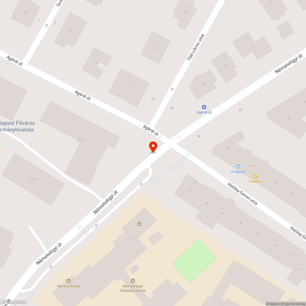 Koszos, szemetes közterület bejelentés helye