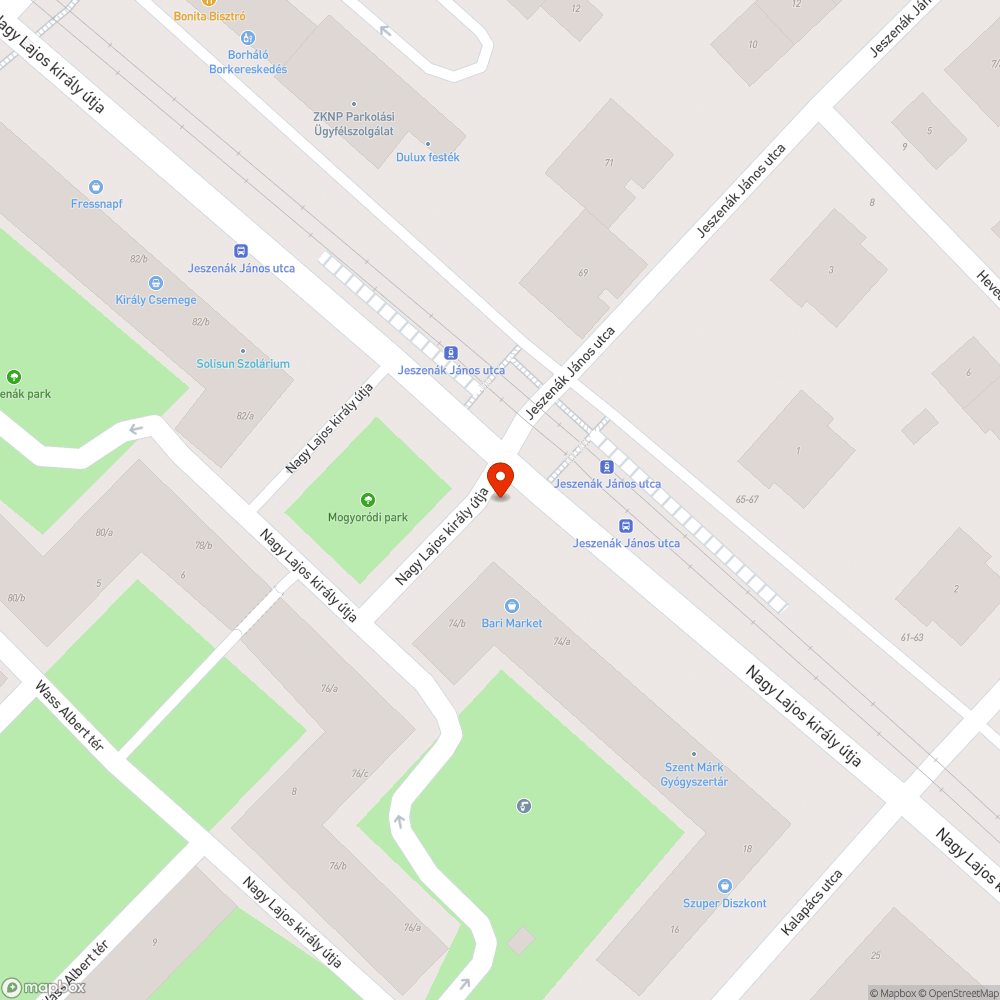 Rögzítetlen jelzőlámpaoszlop bejelentés helye