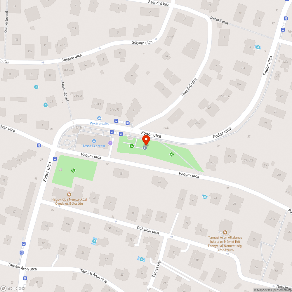 Befejezetlen padfestés bejelentés helye