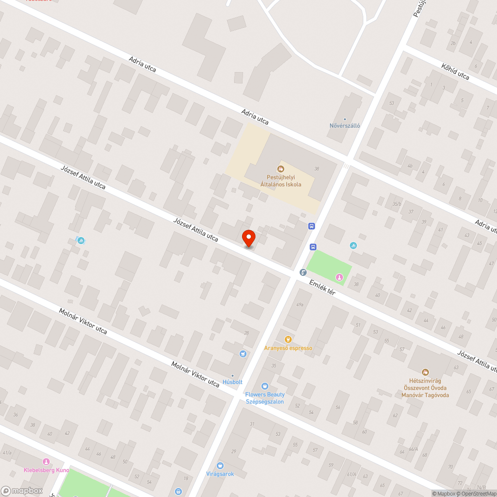 Törött autó bejelentés helye