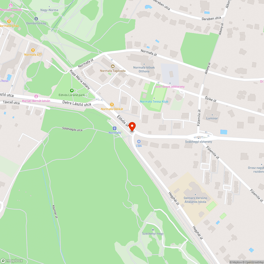 Eldőlt KRESZ tábla bejelentés helye