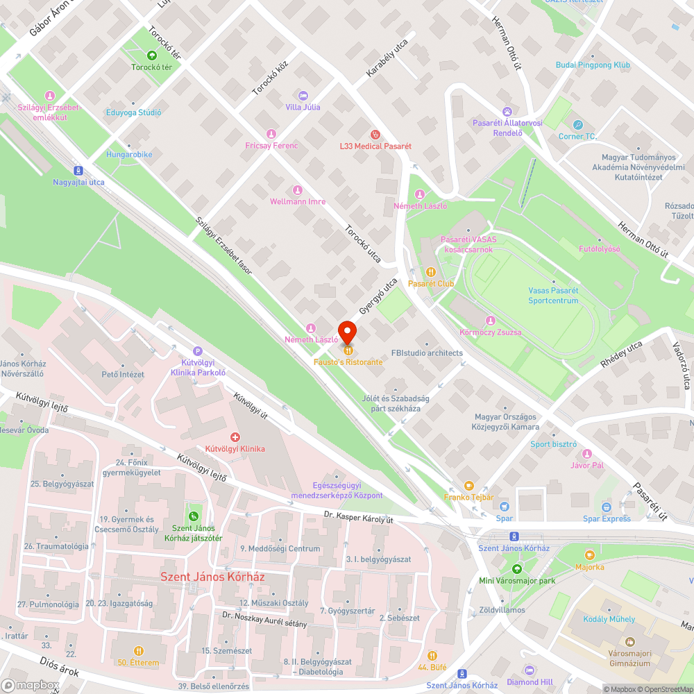 Tilos parkolás bejelentés helye